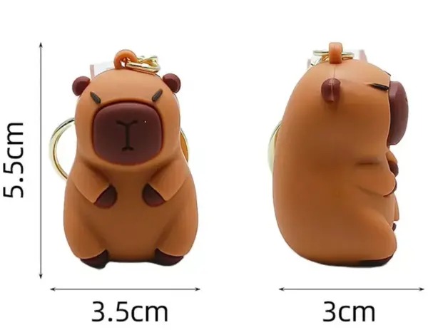 Miniatura 3 de Llavero capibara x unidad